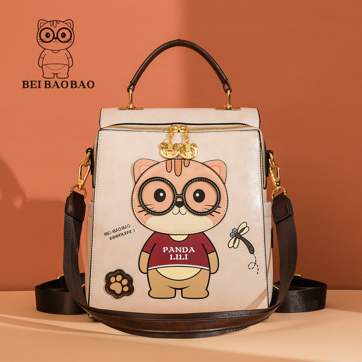 Women's Source Cartoon Cute Large Capacity Backpacks