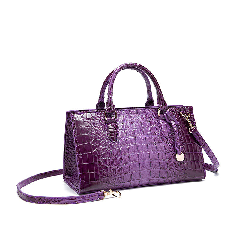 Women's Fashion Portable Retro Pattern Brahmin Handbags