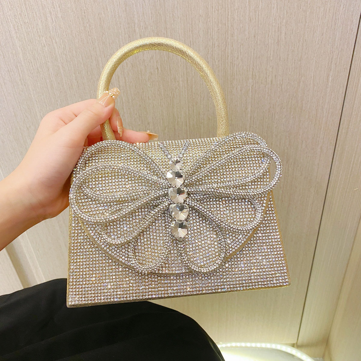 Sier Rhinestone Bar Party Birthday Wedding Evening Bags