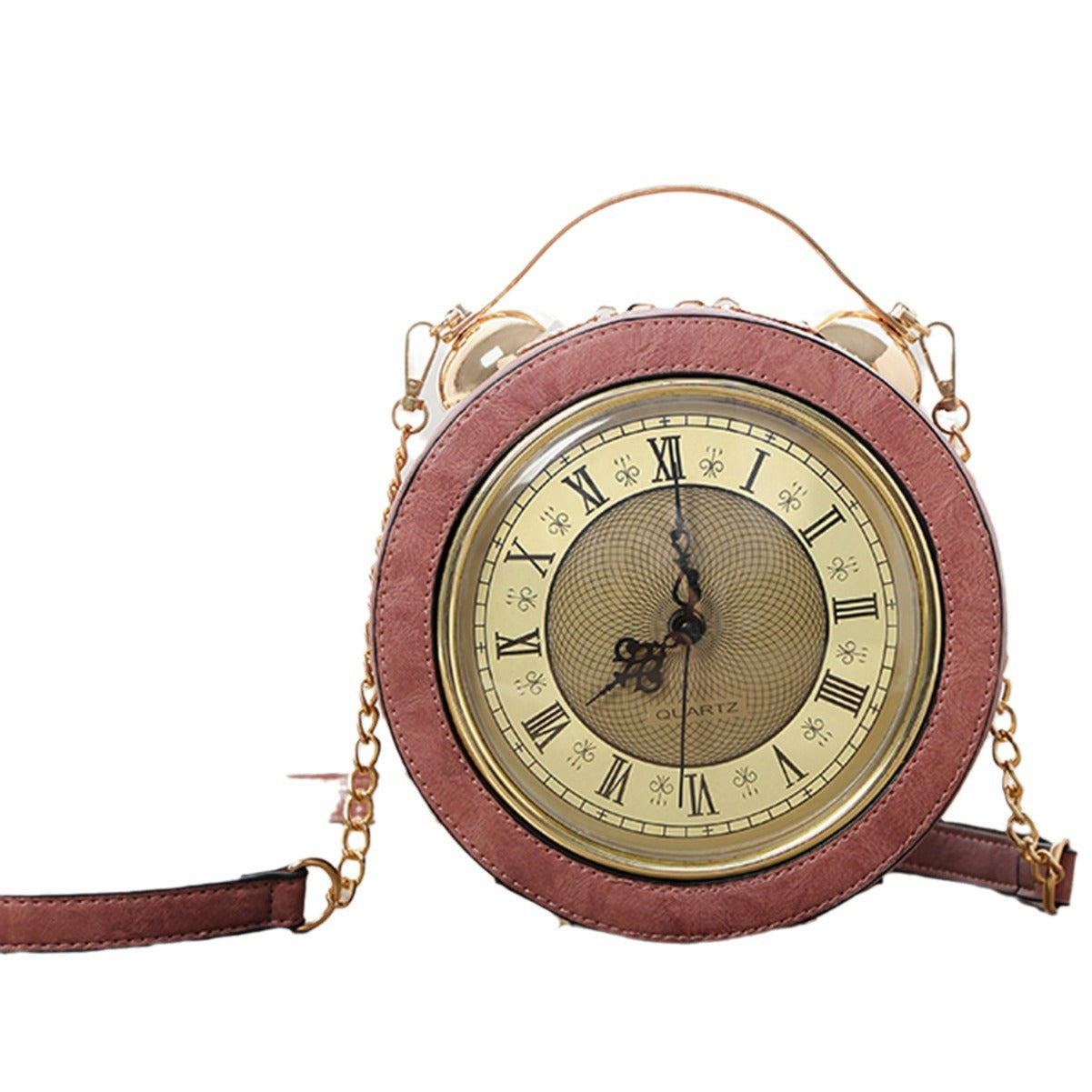 Women's British Niche Retro Creative Clock Exotic Shoulder Bags