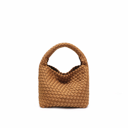 Trendy Retro Portable Woven Large Capacity Handbags