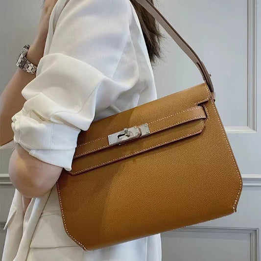 Innovative Stylish First Layer Cowhide Unisex Crossbody Bags