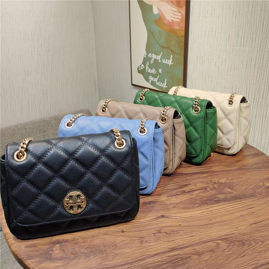 Women's Fat Flap Goat Skin Classic Style Bags