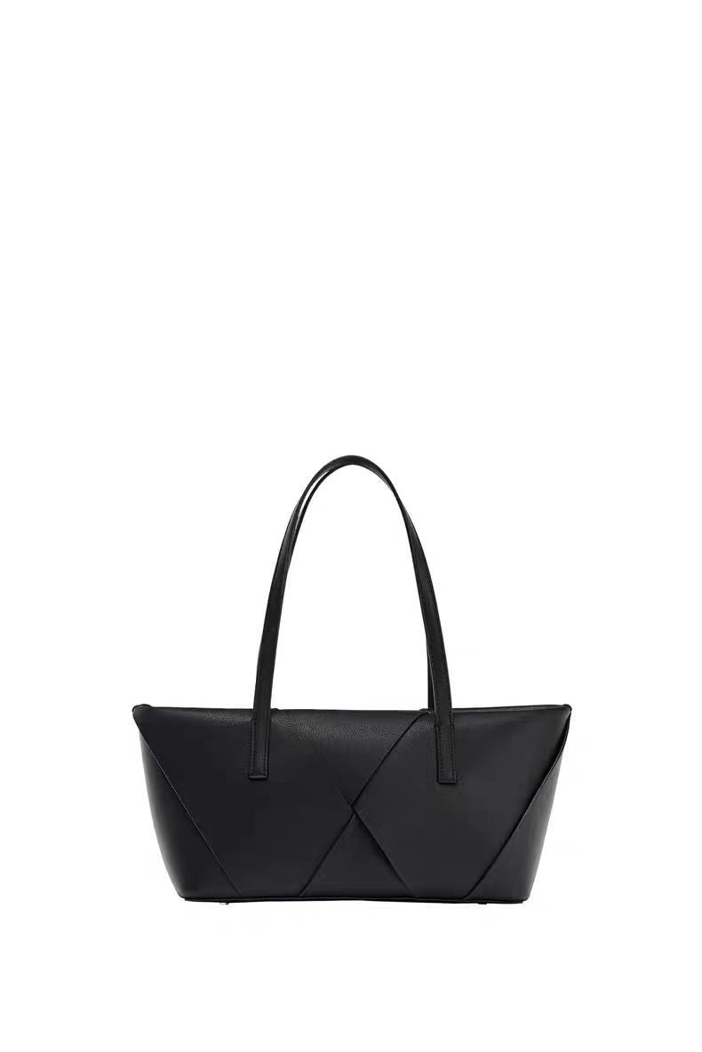 Versatile Niche Simple Textured Fashion Hand-held Bags