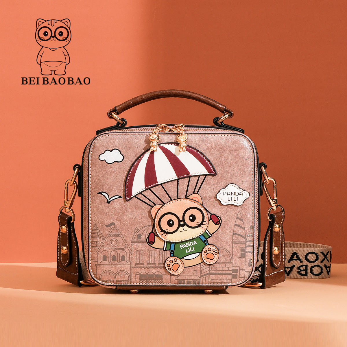 Attractive Women's Western Style Box Portable Crossbody Bags