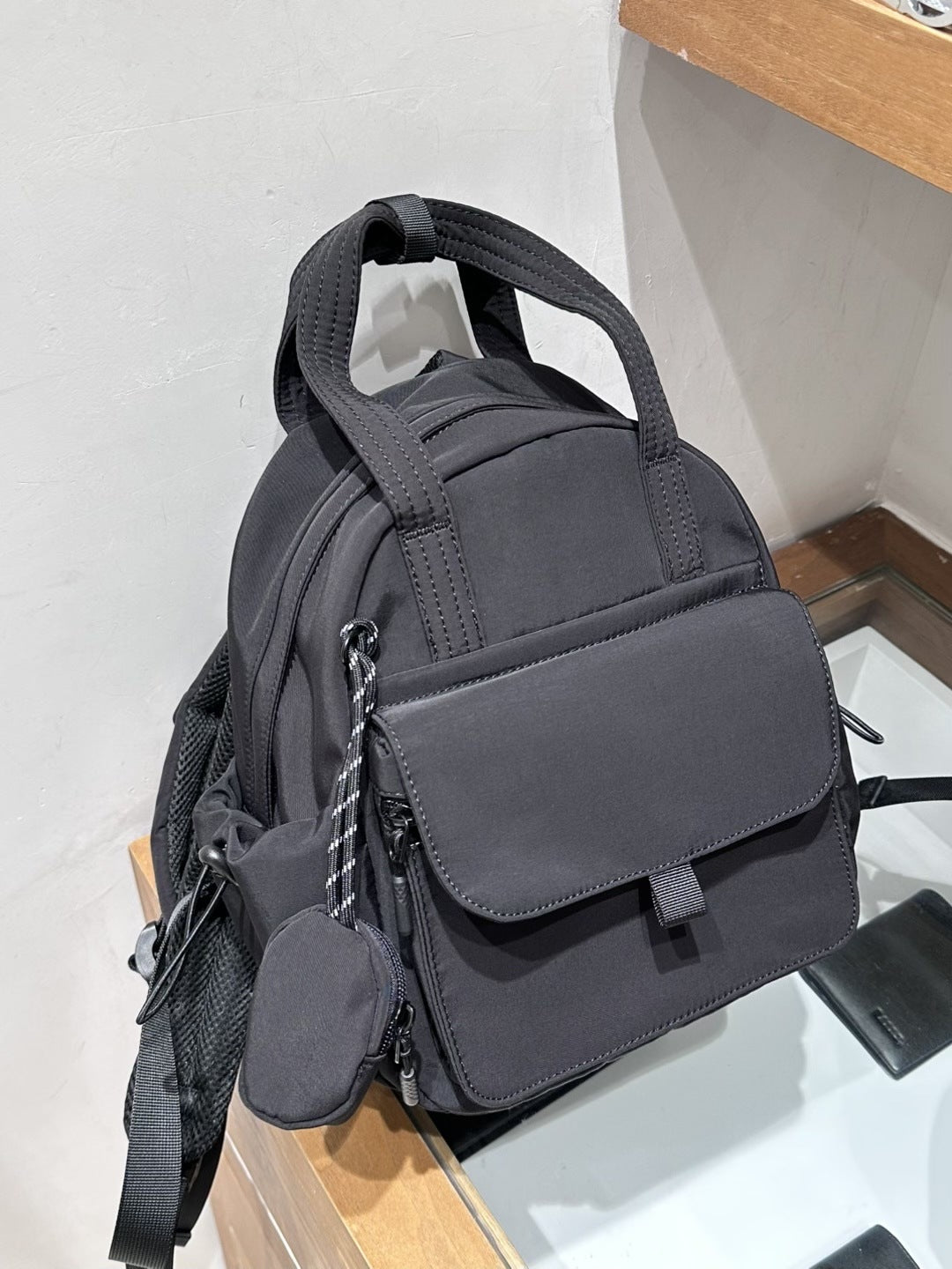 Comfortable Trendy Lantern Simple Commute Storage Backpacks