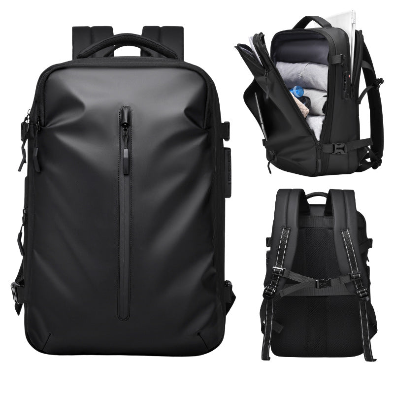 Men's Compression Large Capacity Business Trip Distance Backpacks