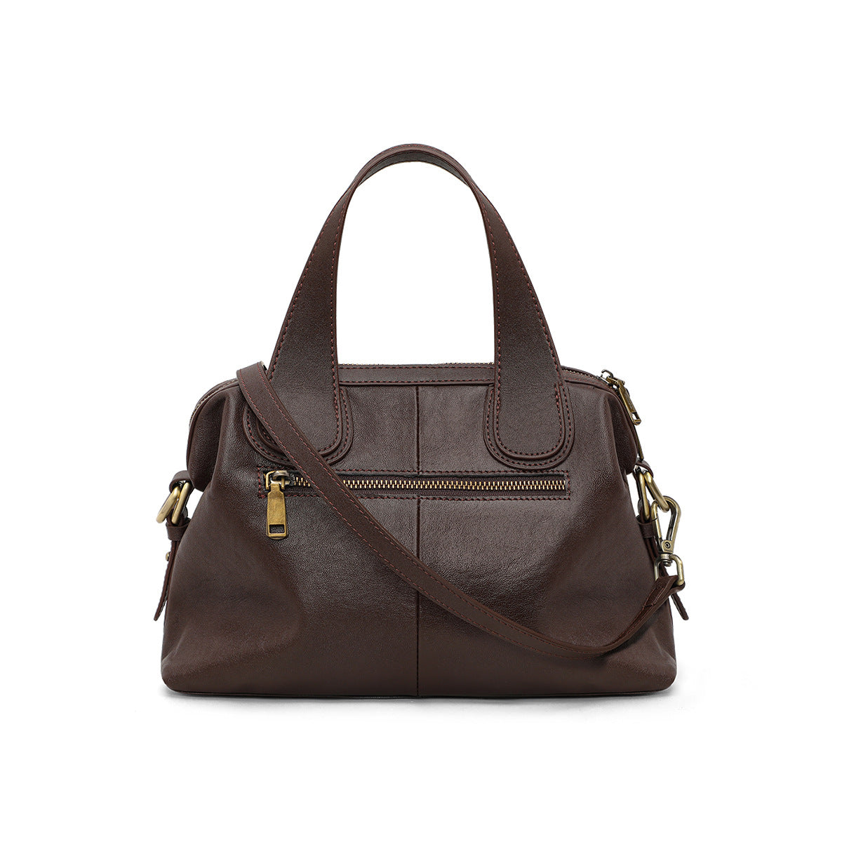 Graceful Women's Genuine Leather Large Capacity Handbags