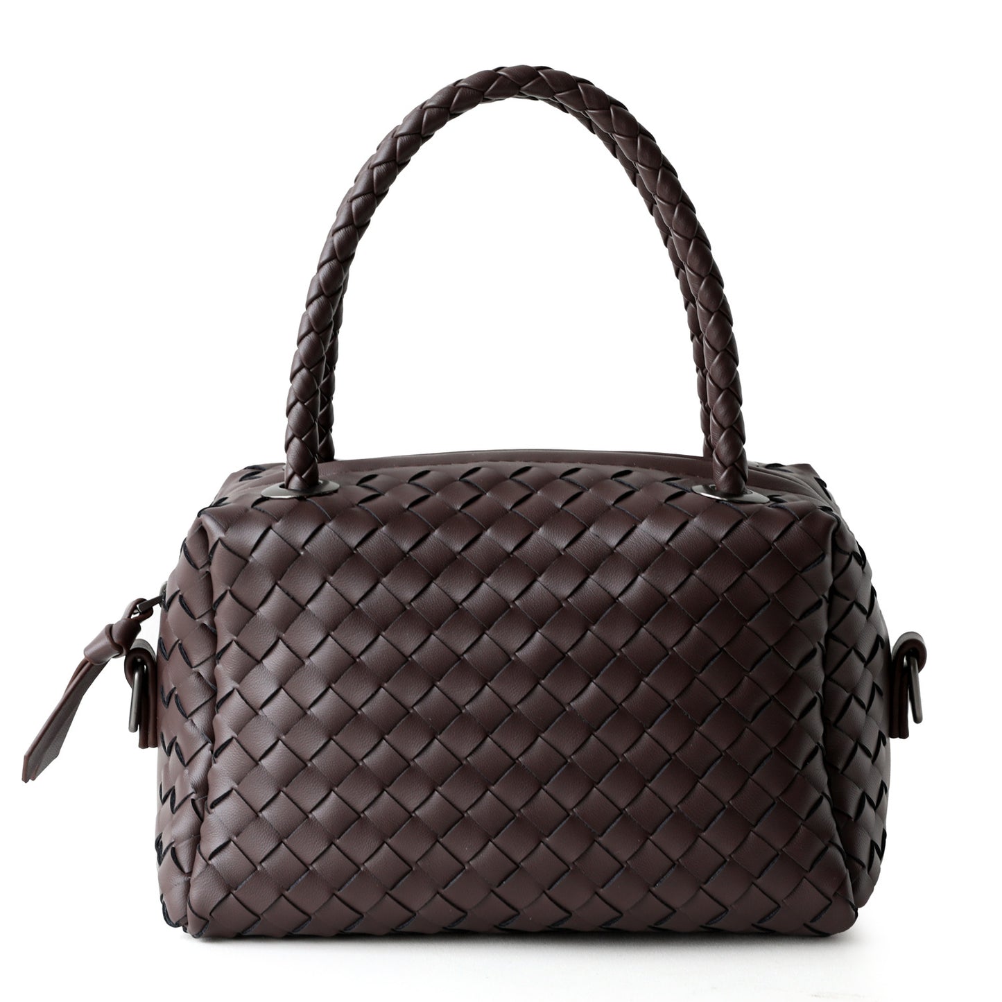 Women's Genuine Leather Boston Pillow Portable Handbags