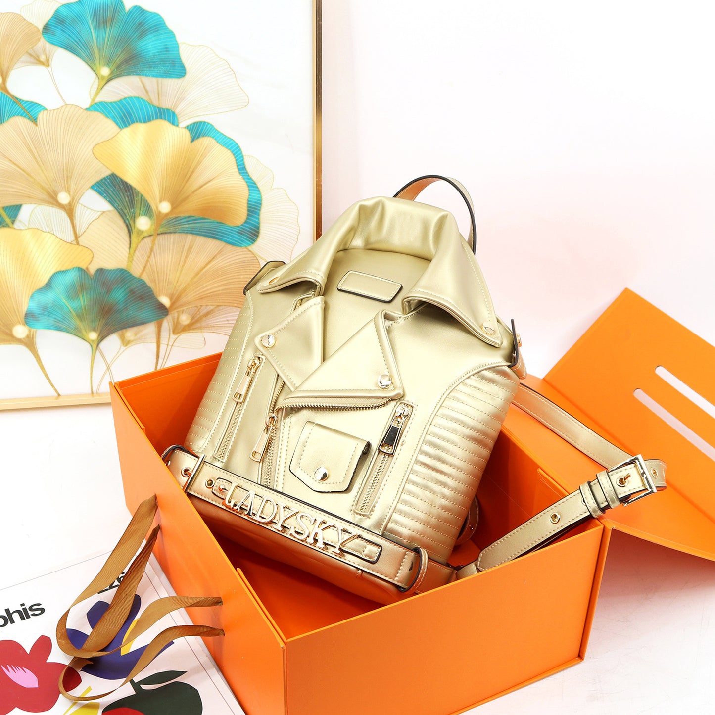 Women's Classic Collar High Quality Portable Handbags