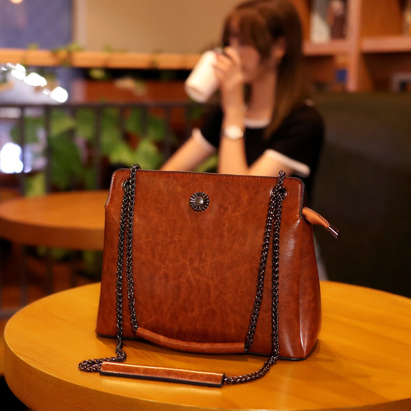 Women's Easy To Match Large Capacity Chain Shoulder Bags
