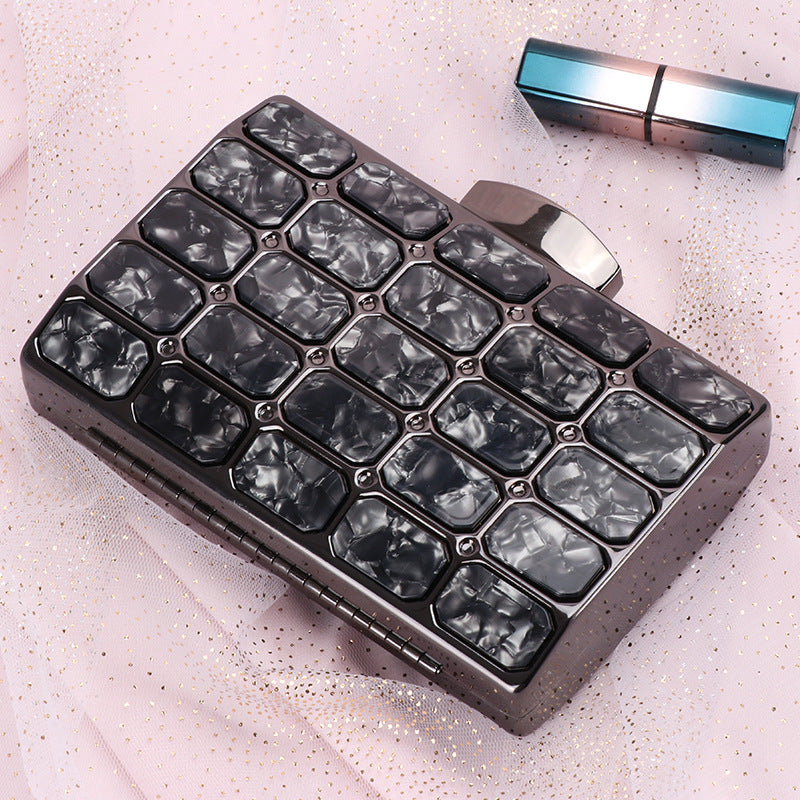 Women's Korean Style Simple Acrylic Party Fashion Evening Bags