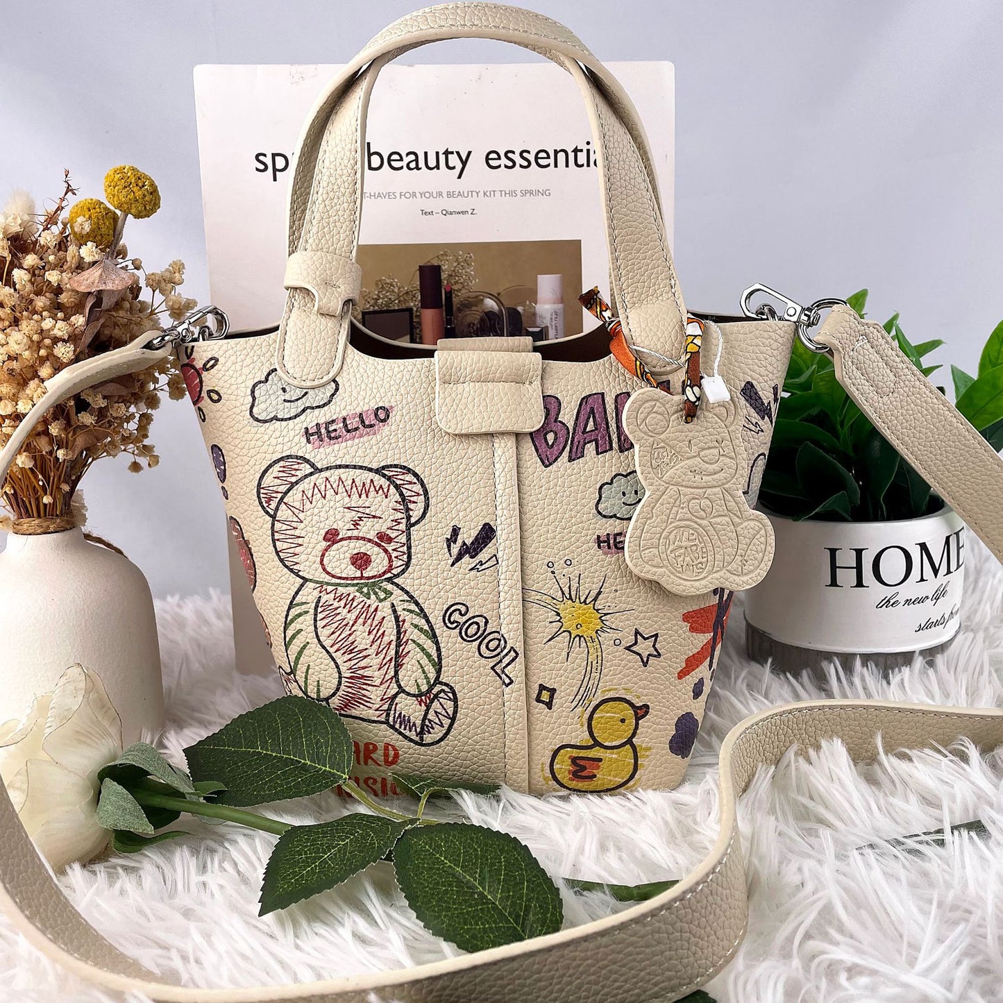 Shopping Iti Vegetable Basket Niche High-grade Crossbody Bags
