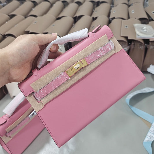 Women's Generation Kelly Bubble Green Genuine Leather Shoulder Bags