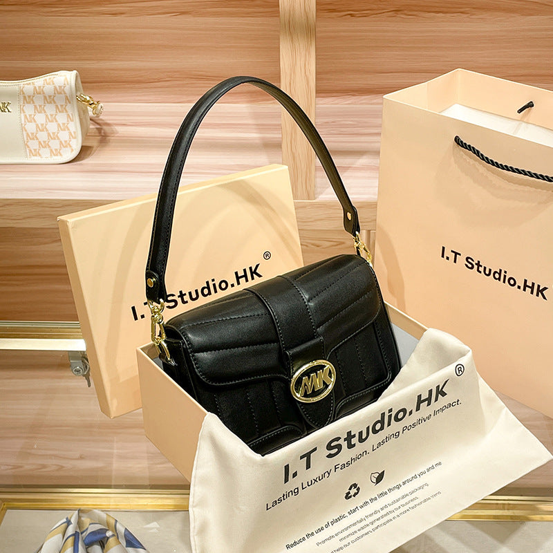 Women's Genuine Leather Underarm Portable Fashion Crossbody Bags