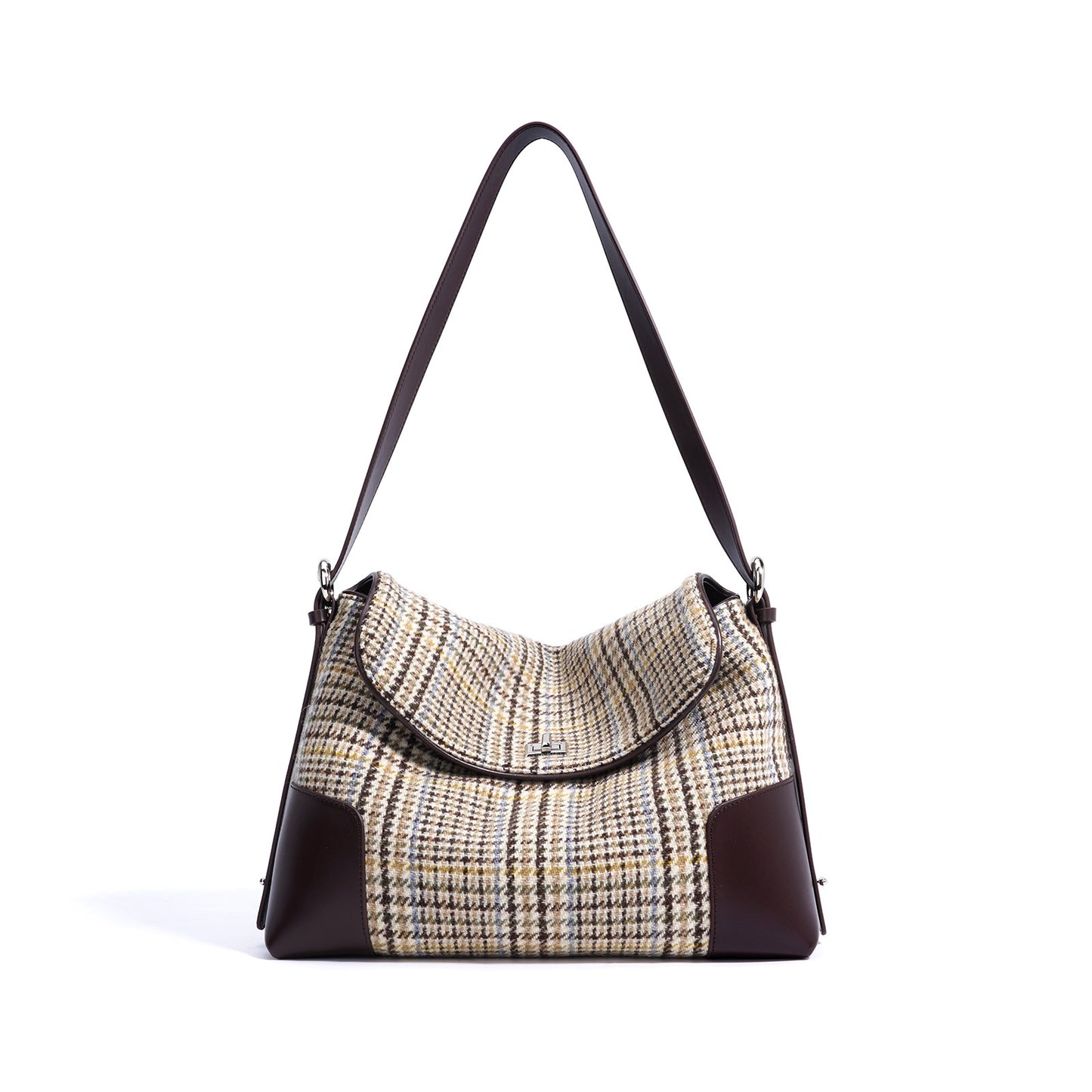 Women's High-grade Woolen Large Capacity Fashion Commuter Shoulder Bags