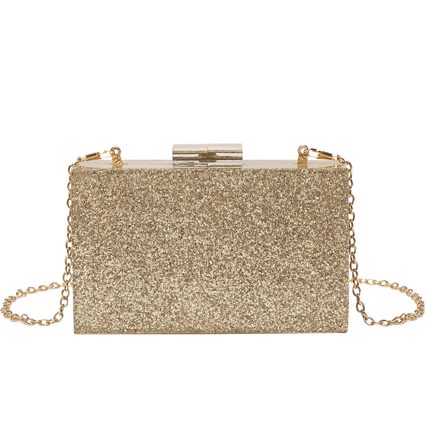 Acrylic Paillette Banquet Dress Garment Clutch Evening Bags