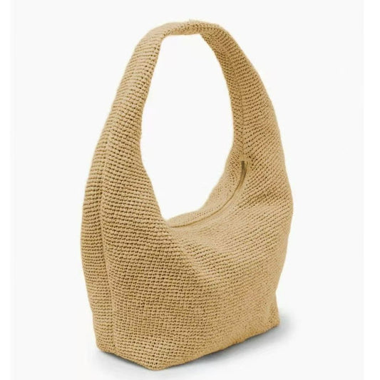 Women's High-grade Straw Woven Large Capacity Underarm Shoulder Bags