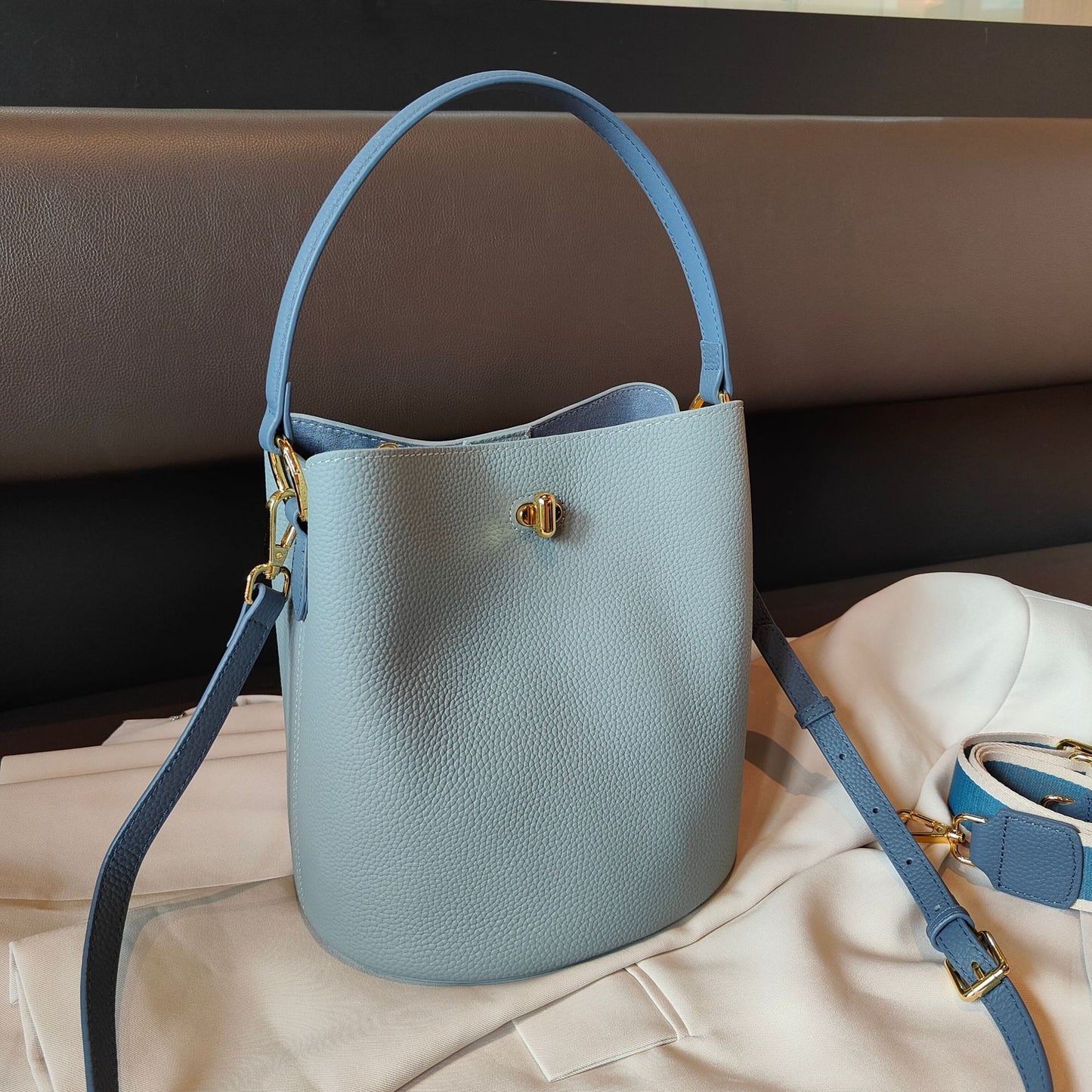 Women's Korean Style Simple Large Capacity Shoulder Bags