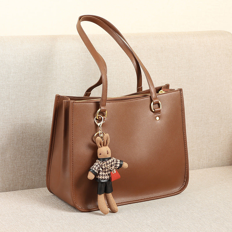 Women's Capacity Fashion Advanced Texture Western Style Shoulder Bags