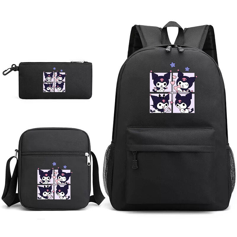 Clow Aglaia Pattern Lunch Pencil Three-piece Backpacks