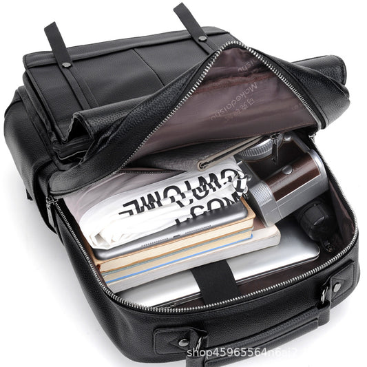 Men's Large Capacity Korean Business Trip Computer Backpacks