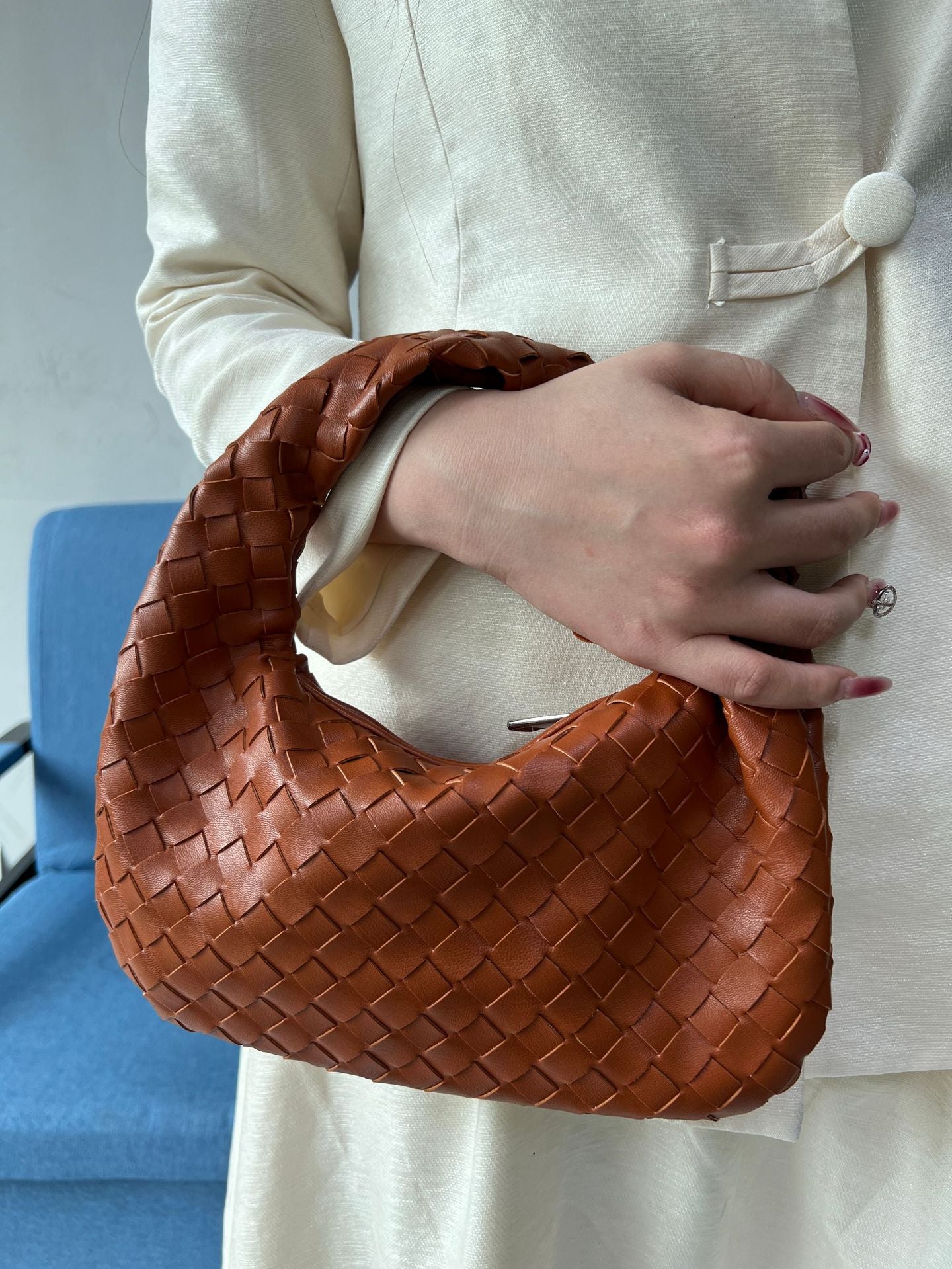Classic Trendy Cool Hand-woven Horn Portable Handbags