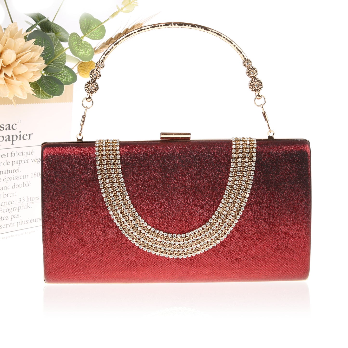 Women's Party With Diamonds Clutch Dress Wedding Evening Bags