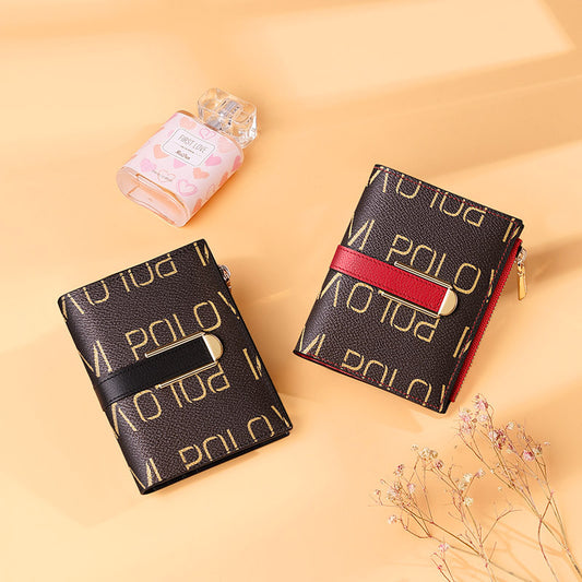 Women's Fashion Elegant Emperor Paul Short Ladies Wallets
