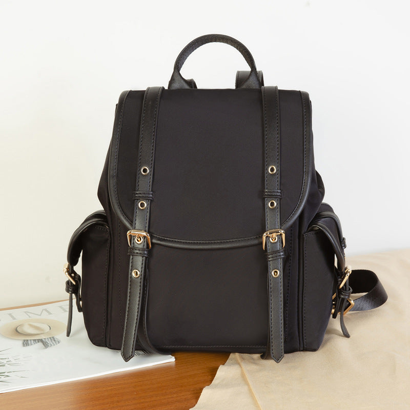 Women's Simple Korean Style Fashionable Oxford Cloth Backpacks