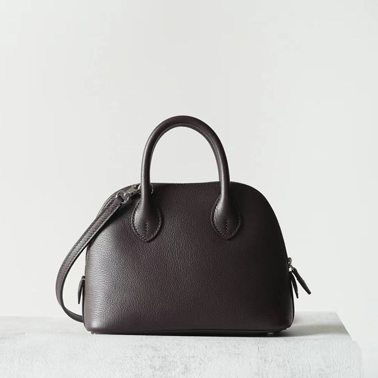 Women's Fixed Half Wax Line First Layer Cowhide Crossbody Bags