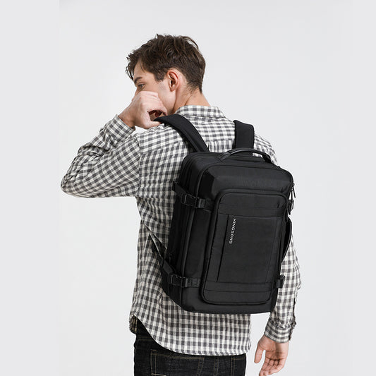 Expansion Full Open Short-distance Leisure Compartment Backpacks