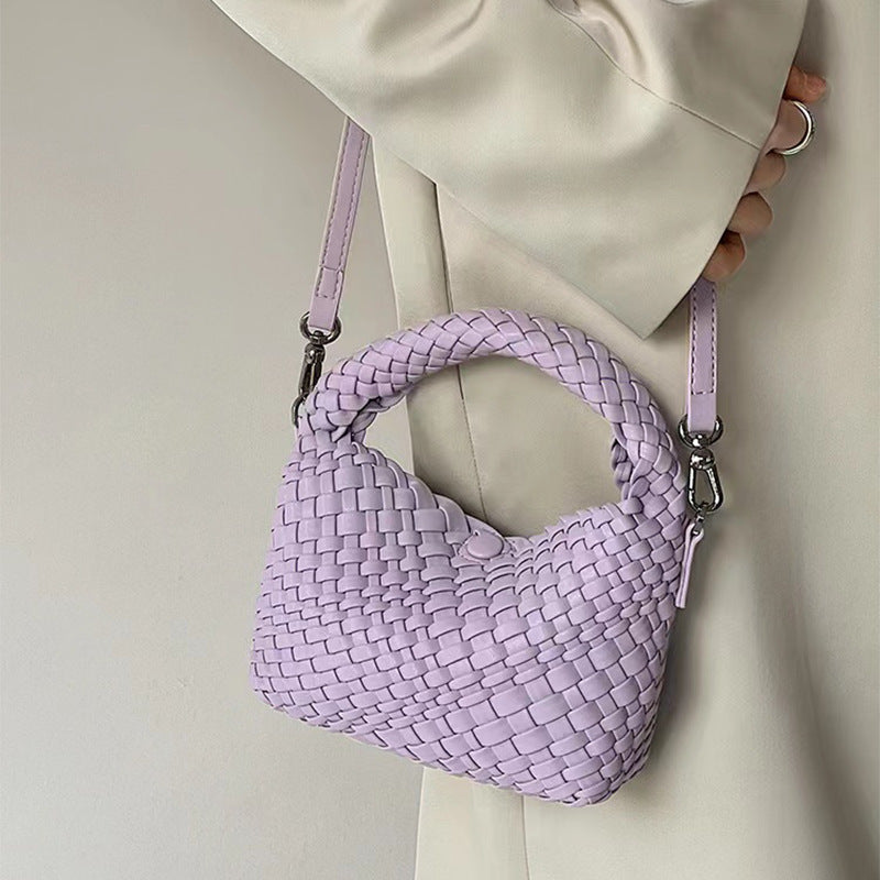 Women's Trendy Hand-woven Vegetable Basket Korean Style Bags
