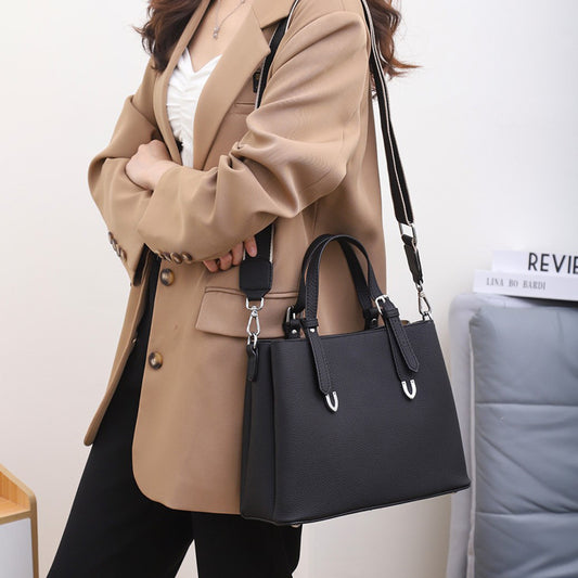 Women's Leather Trendy Large Capacity Fashion Light Crossbody Bags