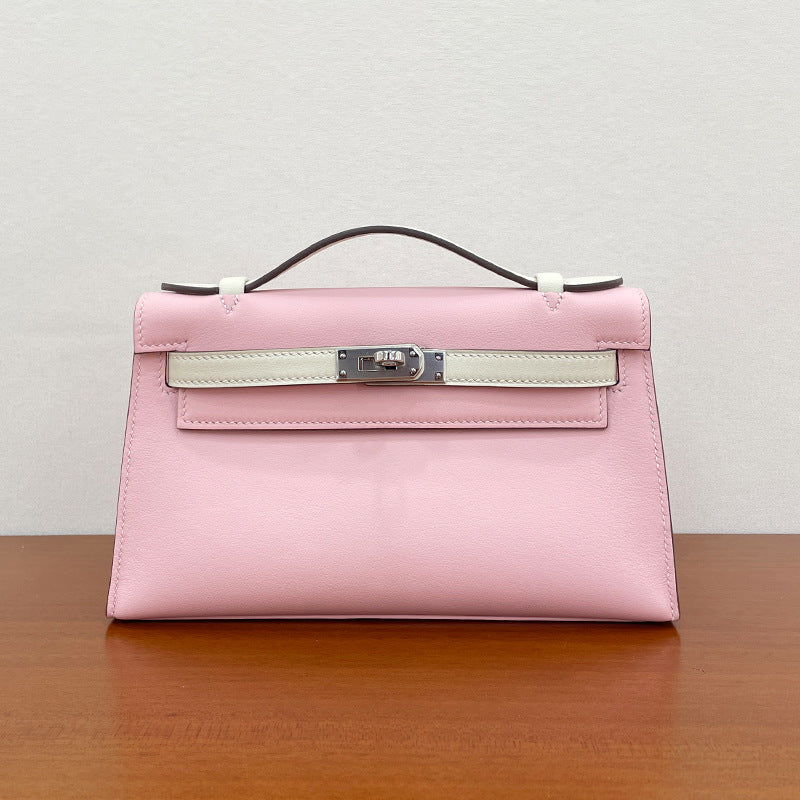 Kelly Generation Imported Leather Hand Sewing Shoulder Bags
