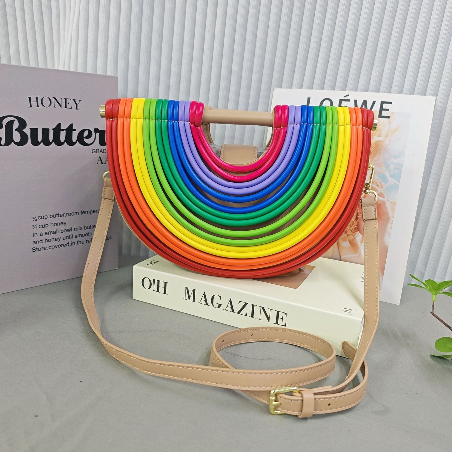 Attractive Casual Versatile Woven Clutch Female Handbags