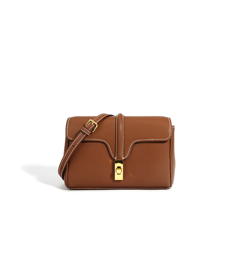 Women's Niche Leather For Advanced Texture Commuter Shoulder Bags