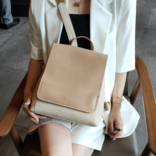 Women's Simple Korean Style Fashion High Sense Backpacks