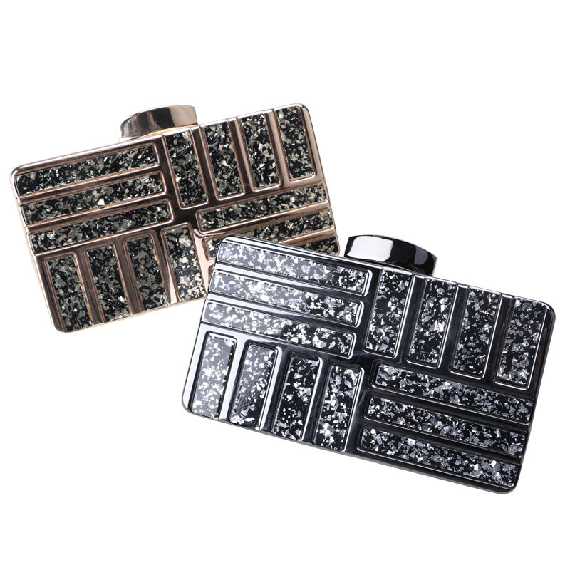 Women's Clutch Acrylic Simple Chain Bridal Dress Evening Bags
