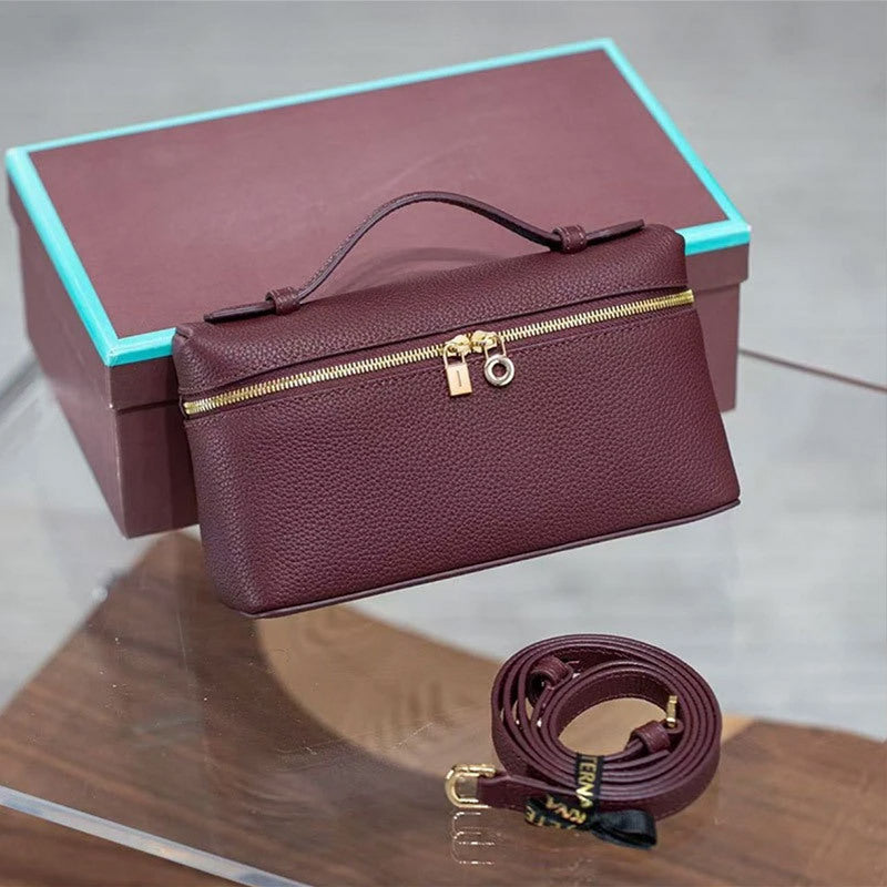 Women's Upgraded Version Lunch Box Genuine Leather Bags