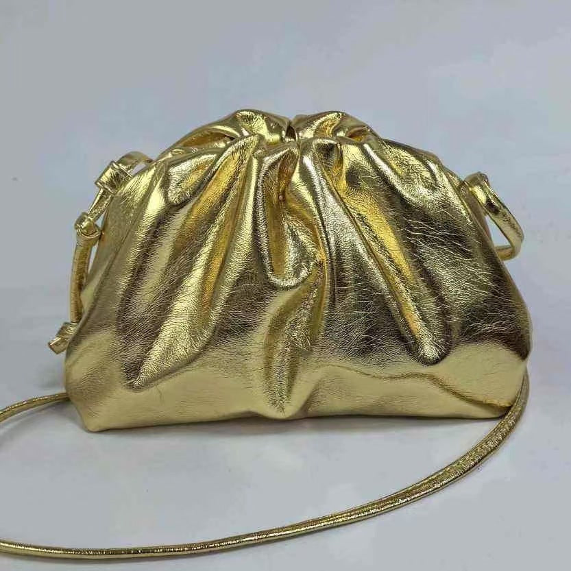 Popular Trendy Pleated Cloud Clip Dumpling Handbags