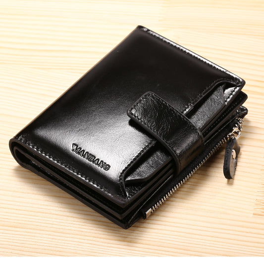 Men's Leather Car Drawing License First Layer Men's Wallets