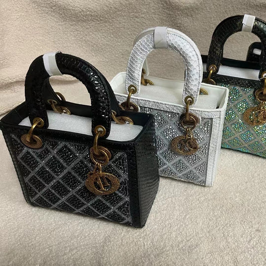 Women's Diamond Diana Affordable Luxury Fashion Versatile Bags