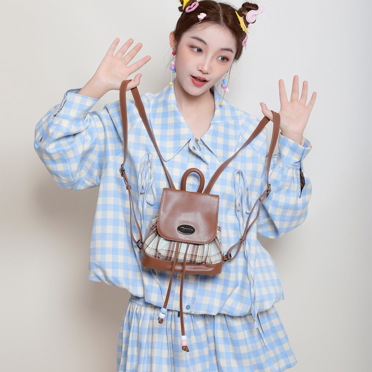 Sweet Cool Retro For Going Out Backpacks