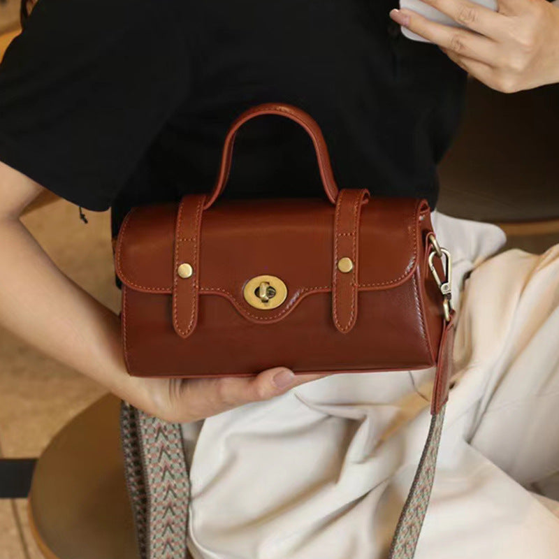 Packet First Layer Cowhide Summer Leather Crossbody Bags