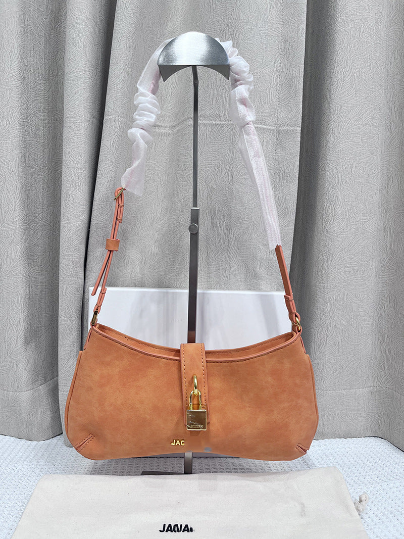 Classy Women's Fashion Metal Catch Underarm Shoulder Bags