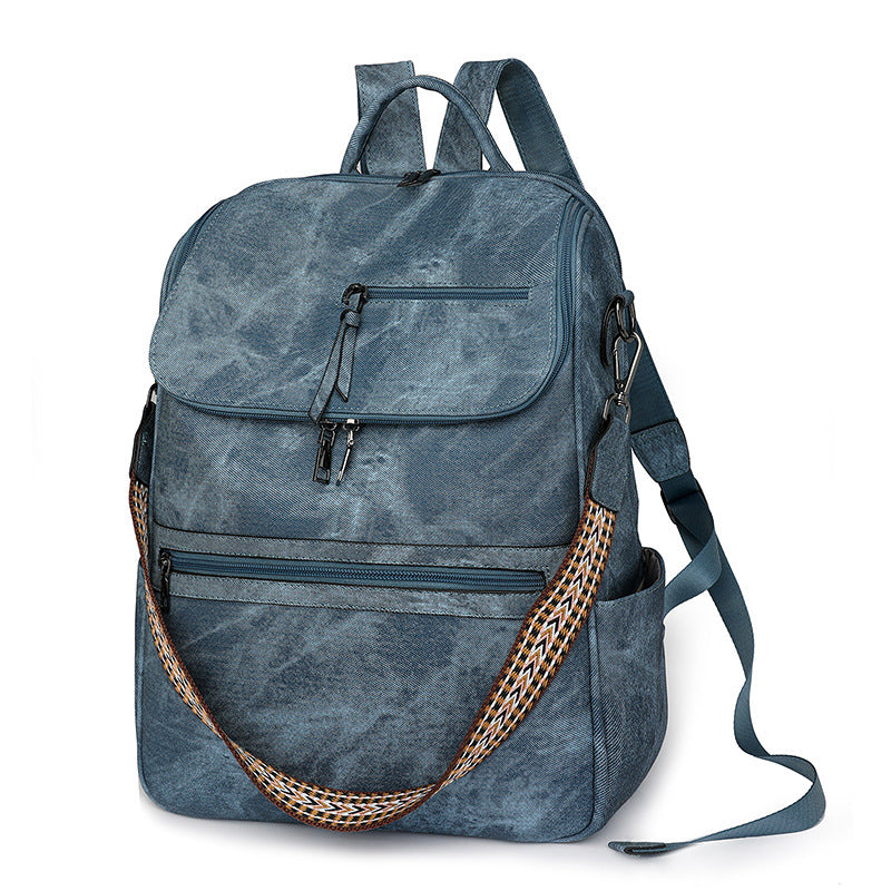 College Springtide Flow Fashion High Sense Backpacks
