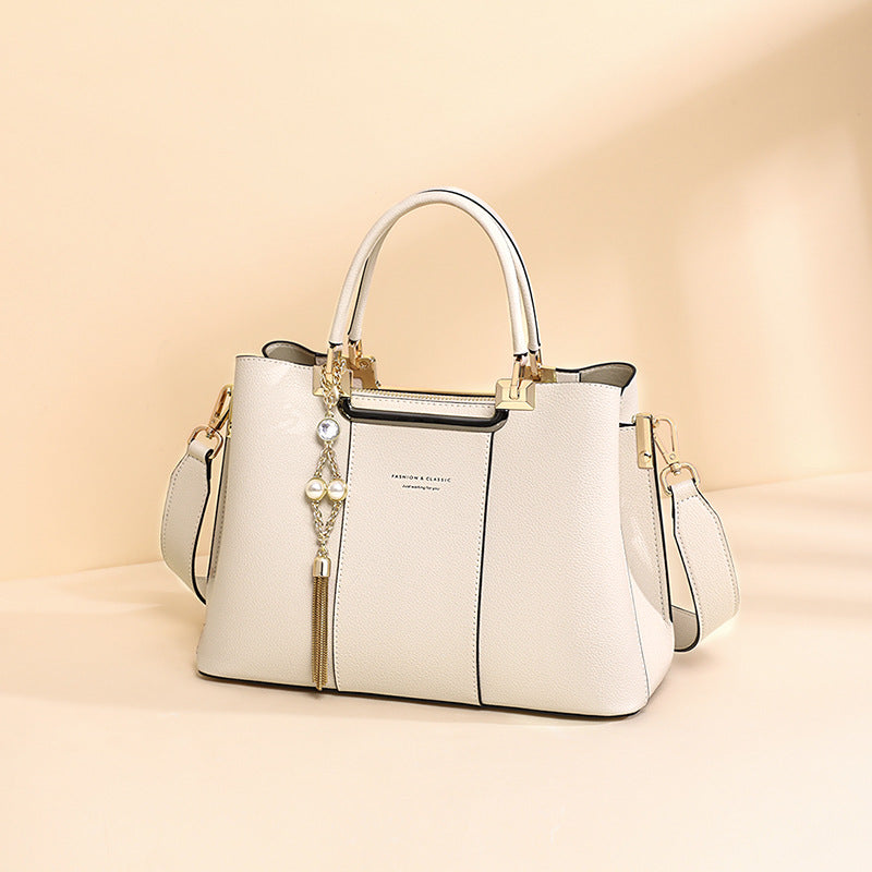 Women's Genuine Leather Versatile High Sense Mom Bags