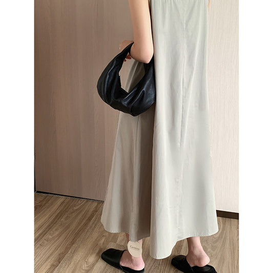 Women's Portable Dumpling Genuine Leather Sier Cloud Handbags