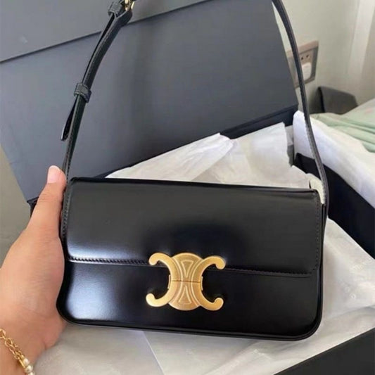Women's Arc Underarm Baguette Portable Three-dimensional Bags